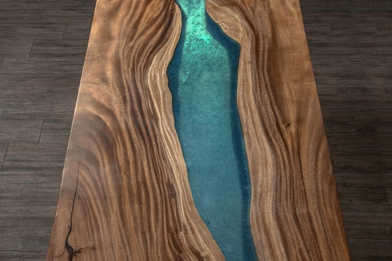 Suar Wood River Table
